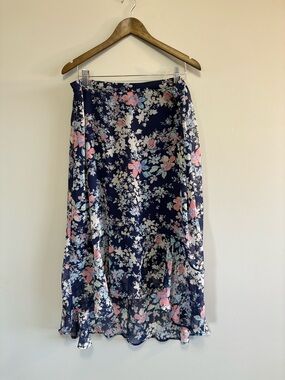 Westport Floral Spring Summer Skirt Size XL